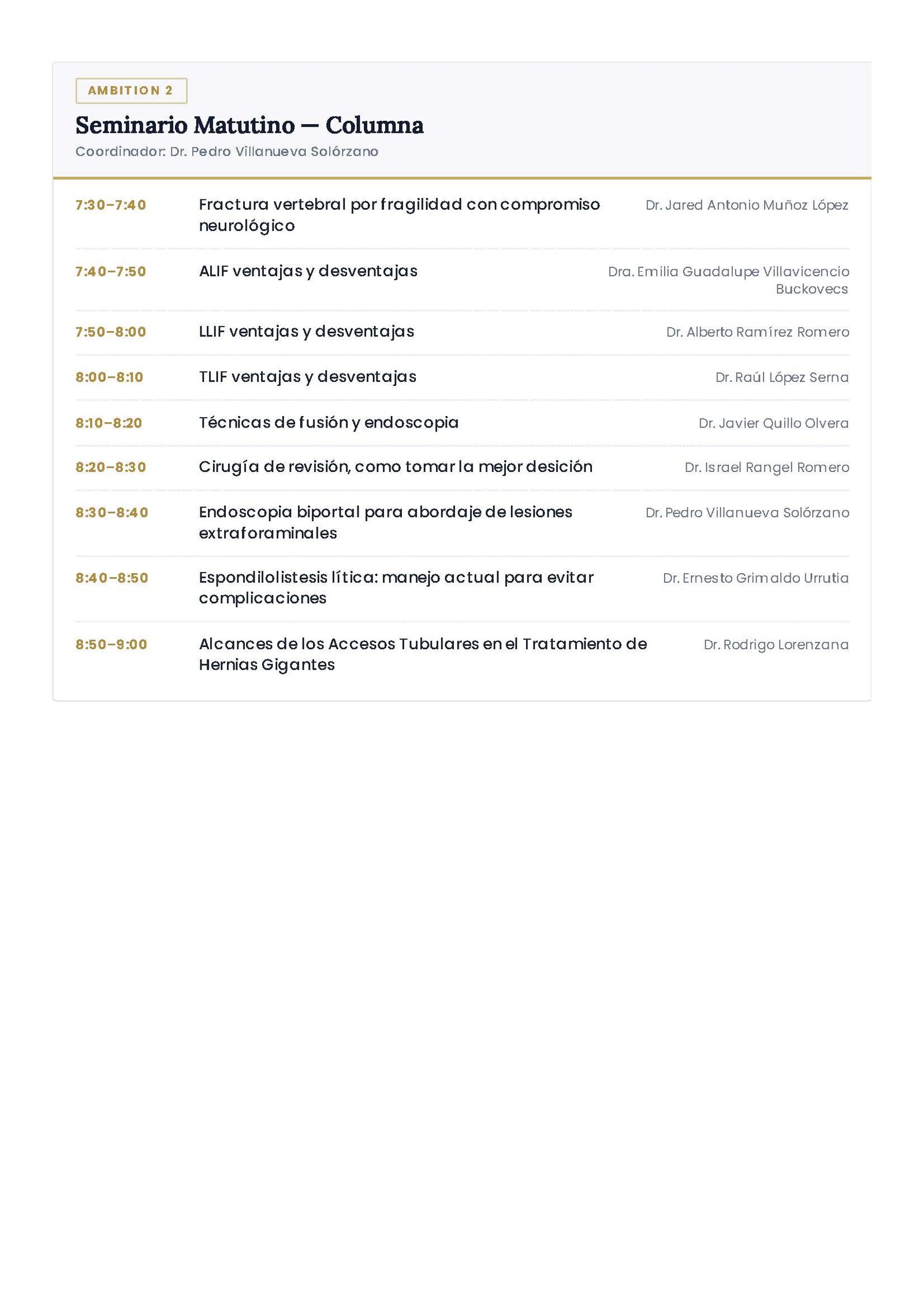 Programa Página 25
